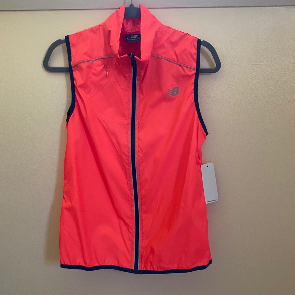 NWT New Balance Windbreaker Vest